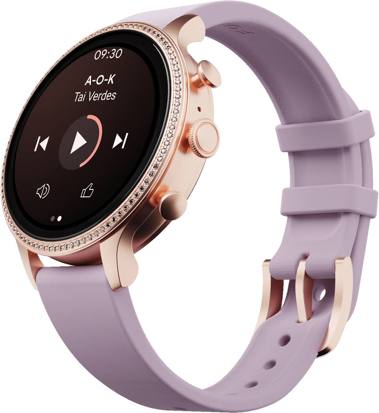Gen 6 Smartwatch Purple Silicone