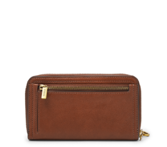 Fossil Logan Leather Small Bifold Wallet - Macy's