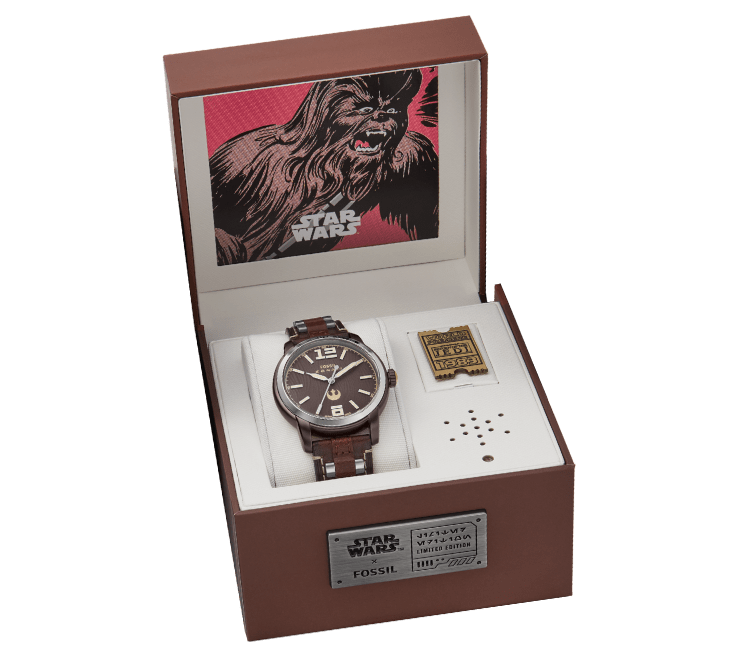 Limited Edition Star Wars™ Chewbacca™ Leather Watch - LE1165SET - Fossil