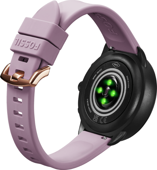 Gen 6 Wellness Edition Hybrid Smartwatch Black Silicone - FTW7080 - Fossil