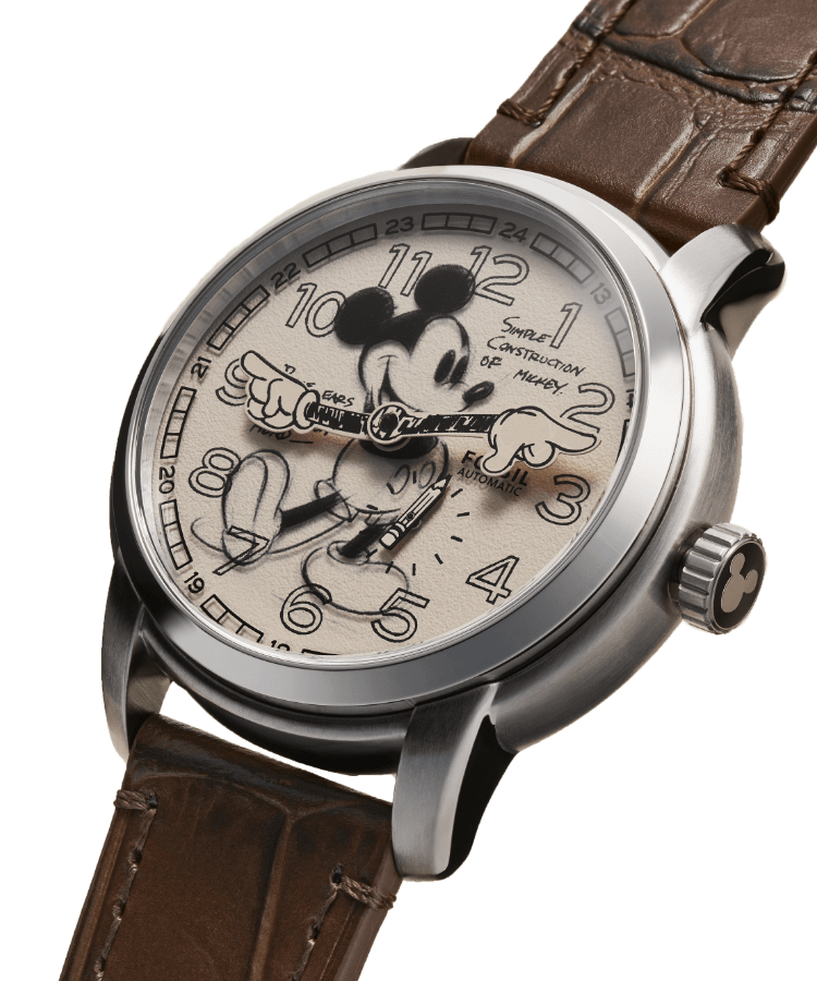 FOSSIL ディズニーコラボ　ミッキーマウス腕時計(限定品)