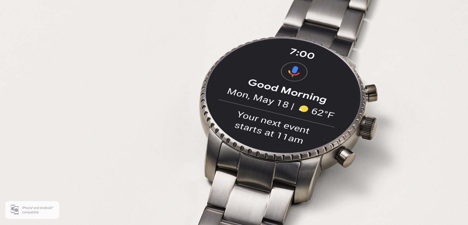 is the fossil smartwatch compatible with iphone