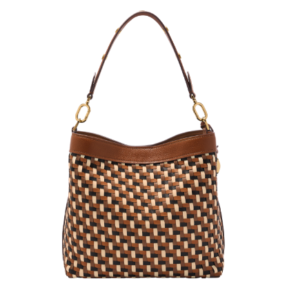 Accessorize London Women's Faux Leather Brown Artisan Sling Bag -  Accessorize India